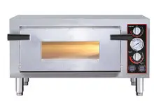 Omcan - 28" Countertop Single Chamber Pizza Oven w/ 18" Chamber - 48681