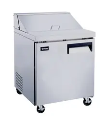 Omcan - 28" Refrigerated Prep Table w/ 1 Left Hand Door - 51045