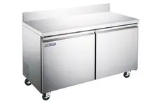 Omcan - 48" Aurora Worktop Refrigerator w/ 2 Doors - 59097