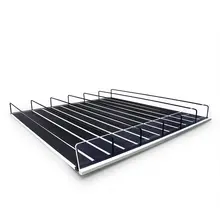 Omcan - 23.6" x 21.3" Adjustable Gravity Feed Roller Shelf for #51024, 51026, 51028 Refrigerators - 81245
