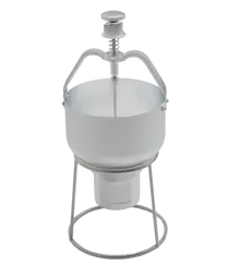 Omcan - 88 oz. Aluminum Pancake/Waffle Batter Dispenser w/ Stand - 81231
