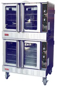Omcan - 38" Electric Double Chamber Convection Oven - 48552