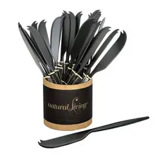 Natural Living - Small Black Cheese knife