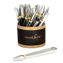 Natural Living - 5" Small Stainless Serving Tong