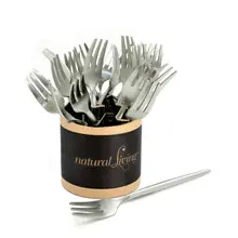 Natural Living - Small Stainless Appetizer Fork