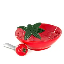 BIA - Tomato Dip Bowl & Spreader