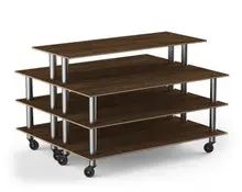 Mogogo - Modular 71" x 59" x 47.5" Bamboo / Brushed Brass Small Market - MGCMLB20BBXF