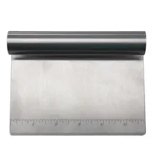 Danesco - 6" Stainless Steel Dough Scraper