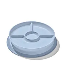 OXO  TOT - Dusk Divided Suction Plate