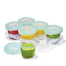OXO  TOT - 2oz Baby Food Containers (Set of 6)
