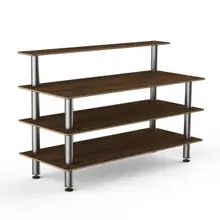 Mogogo - Modular 71" x 29.5" x 47" Bamboo / Brushed Stainless Steel Classic Plus Unit - MGCMLB13BSXF