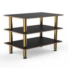 Mogogo - Modular 47" x 29.5" x 35" Black Marble / Brushed Brass Classic Medium Unit - MGCMLX02MBXF