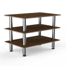 Mogogo - Modular 47" x 29.5" x 35" Mango Wood / Brushed Stainless Steel Classic Medium Unit - MGCMLX02WSXF