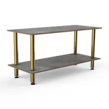 Mogogo - Modular 71" x 29.5" x 35" Grey Slate / Brushed Brass Standard Large Unit - MGCMDX01GBXF