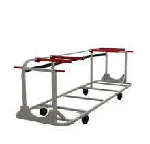Mogogo - Mono 86.5" x 32" x 41.5"  Large Plate Transfer / Storage Cart - MGSSCTPS1101