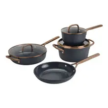 Zwilling - Milano Blue 7 Pc Aluminum Non-Stick Cookware Set - 1034372