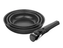 Zwilling - Unlock 4 Pc Aluminum All-in-One Non-Stick Fry Pan Set - 1034340
