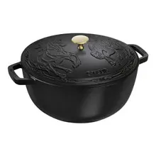 Staub - 5 Qt Black Year of the Horse Round French Oven - 1034439
