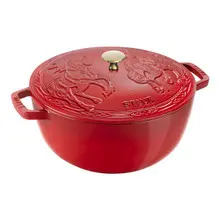 Staub - 5 Qt Red Year of the Horse Round French Oven - 1034417