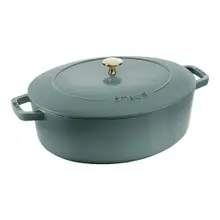 Staub - 6 Qt Eucalyptus Oval French Oven - 1028941