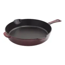 Staub - 11" Grenadine Red Traditional Deep Skillet - 1003716