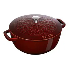 Staub - 3.8 Qt Grenadine Red Round French Oven - 1003845
