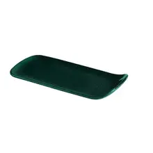 Emile Henry - 9" x 4.3" Cedar Ceramic Spoon Rest - 91070263