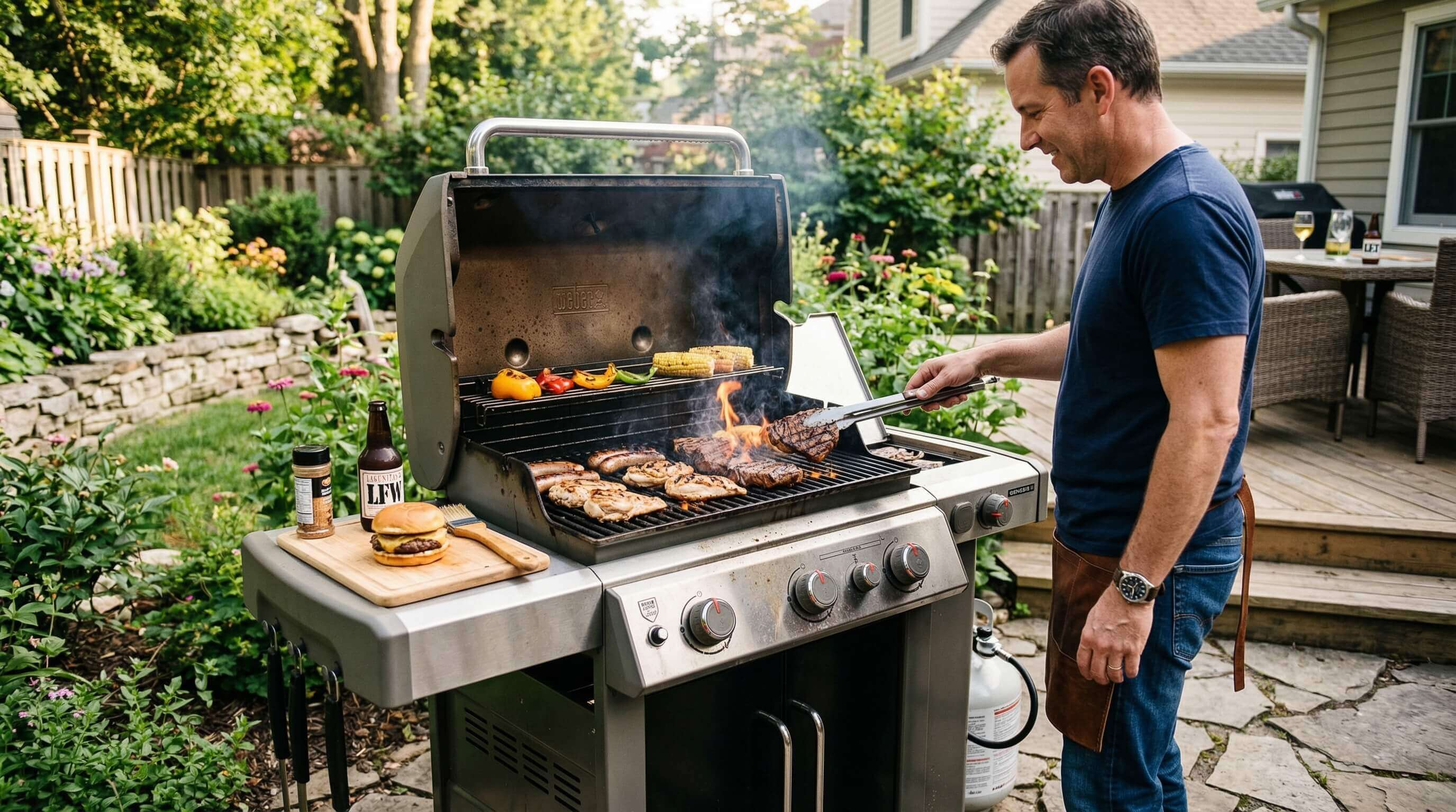gas bbq grill